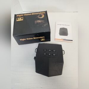 5K Nightvision Binoculars Ultra HD 60mp Resolution Tested NIB Tactical
